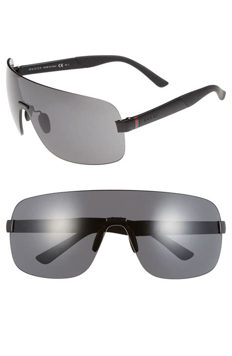 gucci shield sunglasses men